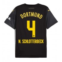 Borussia Dortmund Nico Schlotterbeck #4 Bortatröja 2024-25 Korta ärmar